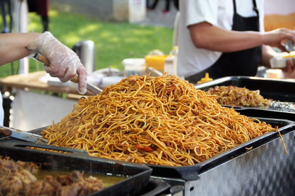 焼きそばの写真