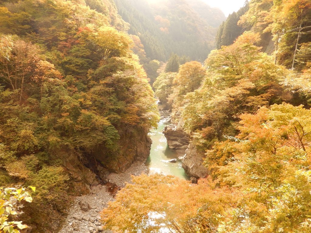大血川渓谷