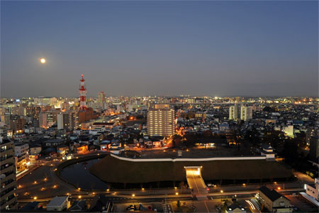 宇都宮市役所東展望室